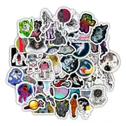 [Namly Design] Stickers - Space-theme / 50 pcs