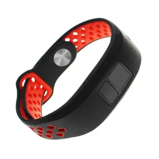 適用於佳明Garmin Vivofit 3硅膠錶帶  Garmin Vivofit JR/JR2雙色替換運動防水錶帶