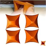 Silicone Seam Tools, Silicone Caulking Tool, Caulk Smoothing Tool, Caulk Finishing Tool, Reusable Caulking Applicator Finishing Tool, 4/6/10/16mm Calking Tool for Kitchen, Bathroom, Joint (4pcs)