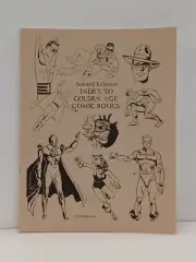 HOWARD KELTNER INDEX to GOLDEN AGE COMIC BOOKS 1976 Jerry Bails NM/MINT