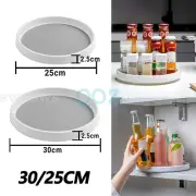 Lazy Susan Pantry Rack Turntable Kitchen Organizer Tray Rotation Storage `