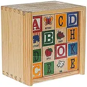 Schylling ABC Wooden Alphabet Blocks Toy