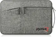 Zippered Canvas Carrying Sleeve bag Breifcase for Samsung Galaxy Book 12 / Lenovo Miix 710 12 / Asus Transformer 3 12.6 / Eve V 12 / iPad Pro 2 12.9 / Dell Latitude 5285 / Huawei MateBook 13.3 Tabelt