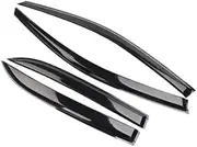 FUWKAIZS Car Window Visors Compatible for Haval Jolion Pro MK2 Chitu 2021~2026 Rainproof Window Deflector Windshield Guards Awnings Auto Accessories(Black and White)