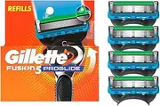 Gillette Fusion ProGlide Power Men's Razor Blade Refills, 4 Count, Mens Razors/Blades