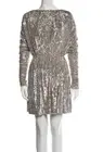 Saint Laurent- Sequin Mini Dress- NEW WITH TAGS