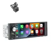 Single 1 Din Car Multimedia Player 6.36in Touch Screen Mirror Link W/Free Camera (for: Porsche)
