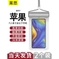 在飛比找ETMall東森購物網優惠-適用蘋果可觸屏裝備透明手機套