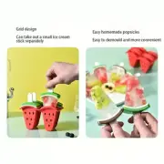 Ice Cream Popsicles Mold Watermelon Shaped Ice for Mold Homemade Popsicles