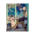Edgar Degas, Mademoiselle Becat at the Cafe, Semi-Metallic Gloss, 20" x 25"