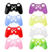 For Playstation PS3 Controller Silicone Rubber Skin Grip Protective Case Cover