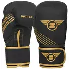 BOXING GLOVES SPARRING MITTS FIGHT MMA TRAINING MEN & WOMEN 8 10 12 14 16oz