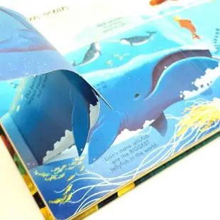 【iBezT】Seas and Oceans(Usborne look inside 百科翻翻書)