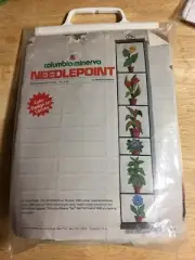 1974 Columbia-Minerva GREENHOUSE BELL PULL Stamped Embroidery Kit 2376 NIP