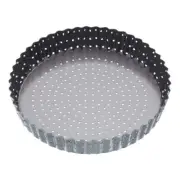 NEW Mastercraft Crusty Bake Loose Base Round Quiche Pan By Spotlight