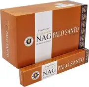 Vijayshree GOLDEN NAG PALO SANTO Incense - Bulk 1 Box (12 Packets)