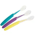 Nuk Set of 3 Soft Silicone Spoons 6 Months and Up