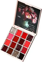 Gel Polish Palette - 16-Colors Painting Cream Gel for Nail - Manicure Palette Tiny Solid Nail Gel Polish Glue for Women Girls Home Salon