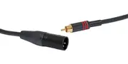 Redback 1m 3 Pin XLR Male To RCA Male Microphone Cable