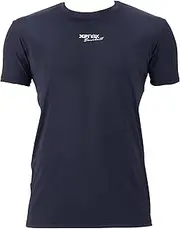 [Xanax] BUS862J Underwear Complete Undershirt 2, Low Neck, Short Sleeve, Junior, Navy (50), 140