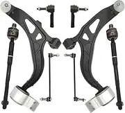 Front Lower Control Arms Bushings Tie Rods Sway Bar Stabilizer Links Kits Compatible For Ford Explorer 2011 2012-2016 2017