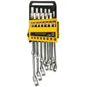 STANLEY STMT78092-8 Combination Spanner Set in Holder Size 8-24mm (14-Pieces)
