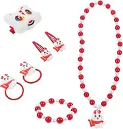 Hohopeti Jewelry Set for Girls Friendship Bracelets Kit Boys and Girls Necklace Bracelet Set Boys and Girls Charm Bracelet Girls