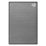 Seagate One Touch With Password 2tb External Portable Hard Drive - Space Grey