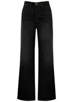 Frame The 1978 Wide-leg Jeans - Black - 26 (W26 / UK8 / S) 26 (W26 / UK8 / S)