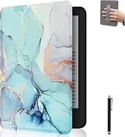 Sakenitly Case for Kindle Paperwhite 10th Generation(Model: PQ94WIF, 2018 Release), Lightweight Case with Hand Strap and Smart Auto Sleep/Wake