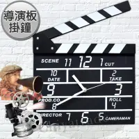 在飛比找momo購物網優惠-【創意MOVIE SET CLOCK】導演一生 數字時鐘 造