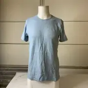 RAG & BONE Core Crew Neck Tee Shirt Men's Size Small Light Blue