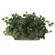 Ivy Set On Foam Sheet Silk Plant Realistic Garden Nearly Natural Home Decor