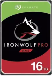 Seagate IronWolf Pro 16TB NAS Hard Drive 7200 RPM 256MB Cache SATA 6.0Gb/s 3.5"