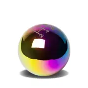 NRG RACING BALL TYPE STYLE SHORT THROW 5-SPEED GEAR SHIFTER SHIFT KNOB IRIDIUM