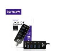 在飛比找Yahoo!奇摩拍賣優惠-Uptech登昌恆 UH241C-B  4+1-Port U