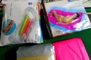2 NEW Intex Tote n Float Mat & King Lounge Adult Size 90" x 34" & 63" x 33 1/2"