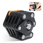 Foldable Bike Lock Heavy Duty Anti-Theft Bicycle Lock, 2.6FT Bike Chain Lock