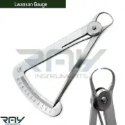 Dental Iwanson Spring Action Gauge Measuring Caliper Orthodontic Instruments CE