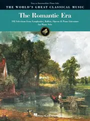 The Romantic Era Piano Beginner to Intermediate Classical Sheet Music Book