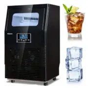 40 Ice Grid 110lbs Portable Self-Cleaning Electric Automatic lce Maker Machine