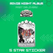 Keying Double - Stickers - 5 Stars ⭐⭐⭐⭐⭐ - MoGo - Movie Night Album