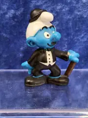 Schleich Smurfs 20716 Actor Charlie Chaplin Smurf Made in Germany 2003