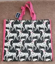 New Marshalls Cute Happy Dalmation - Large Reusable Shopping Tote Eco Bag
