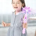 Glowing Sticks Light Up Snowflake Wand Glow Snowflake Wand Cosplay Props