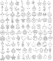 Craftdady Stainless Steel Animal Flower Pendants Connector Charms