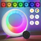 Night Light LED Touch Bedside Table Lamp Multi-Color Dimmable With Timer NEW