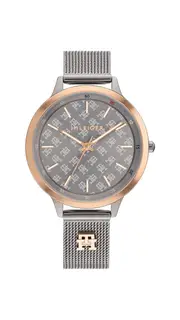 Tommy Hilfiger Iris Grey and Rose Gold Women's Watch 1782587