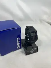 Casio Calculator Watch DataBank Water Resistant Black DB02 NEW