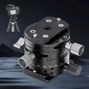 3-In-1 Leofoto G2 GEAR HEAD 3-In-1 Panoramic Geared Ball head Tripod Head Black